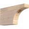 Ekena Millwork Huntington Smooth Rafter Tail, Douglas Fir, 3 1/2"W x 10"H x 18"L RFT04X10X18HUN00SDF - alternate 1